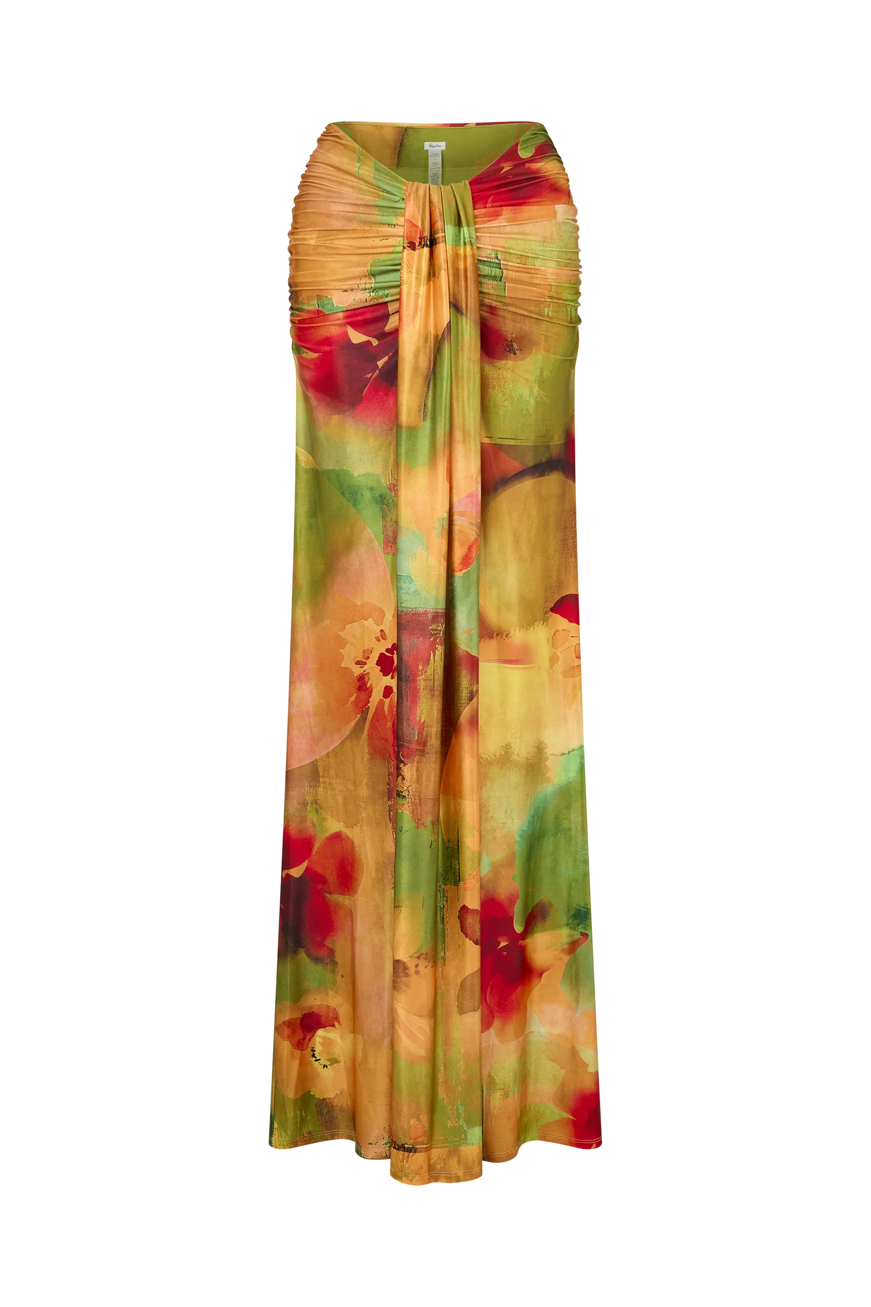 Azura Jersey Maxi Skirt in Solara - Image 14
