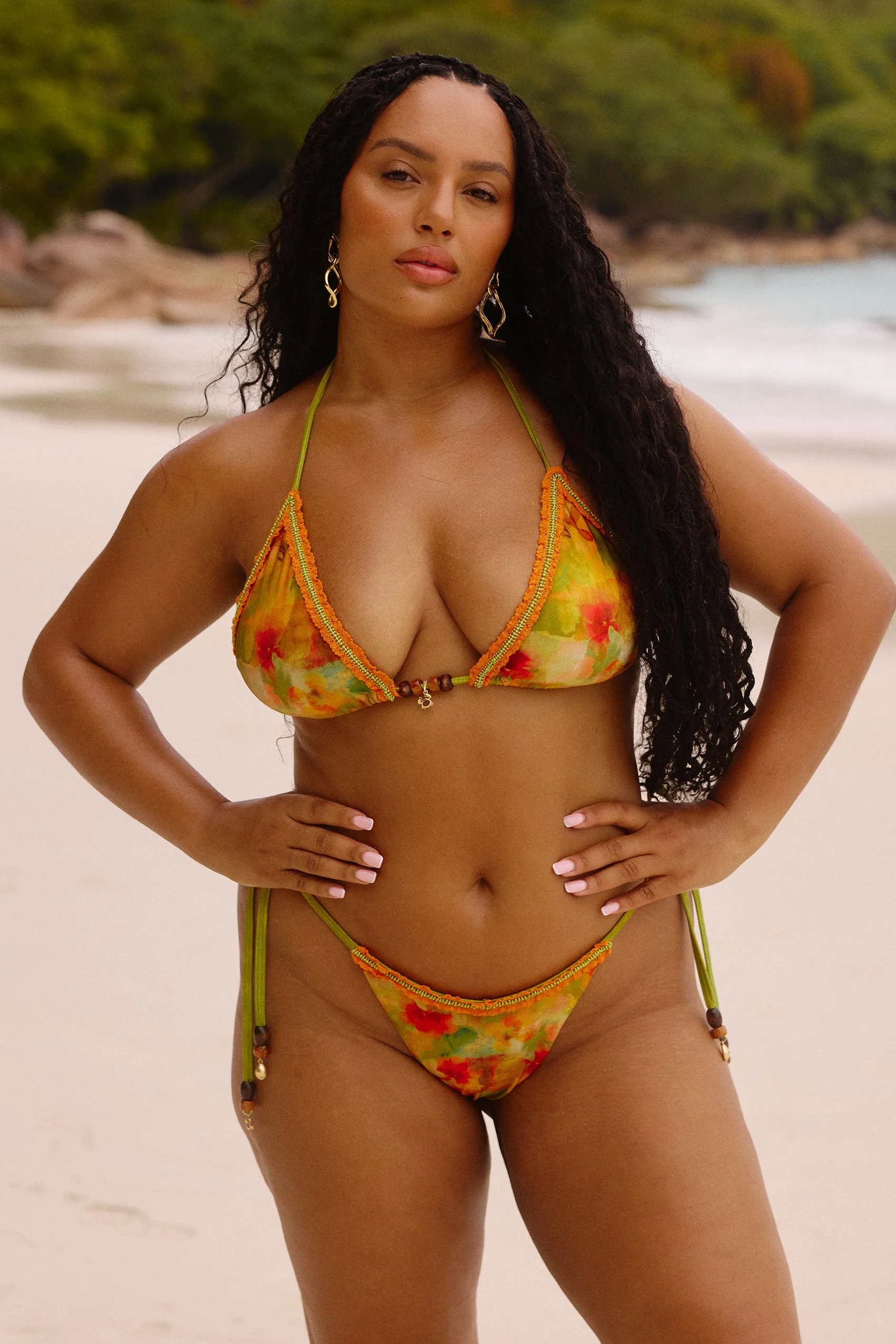 Barcelona Bikini Top in Solara - Image 6
