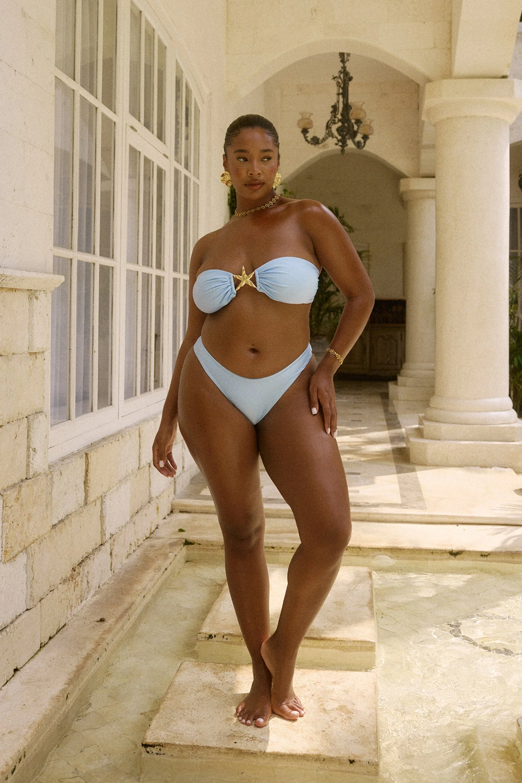 Belize Bikini Top in Sereno - Image 9