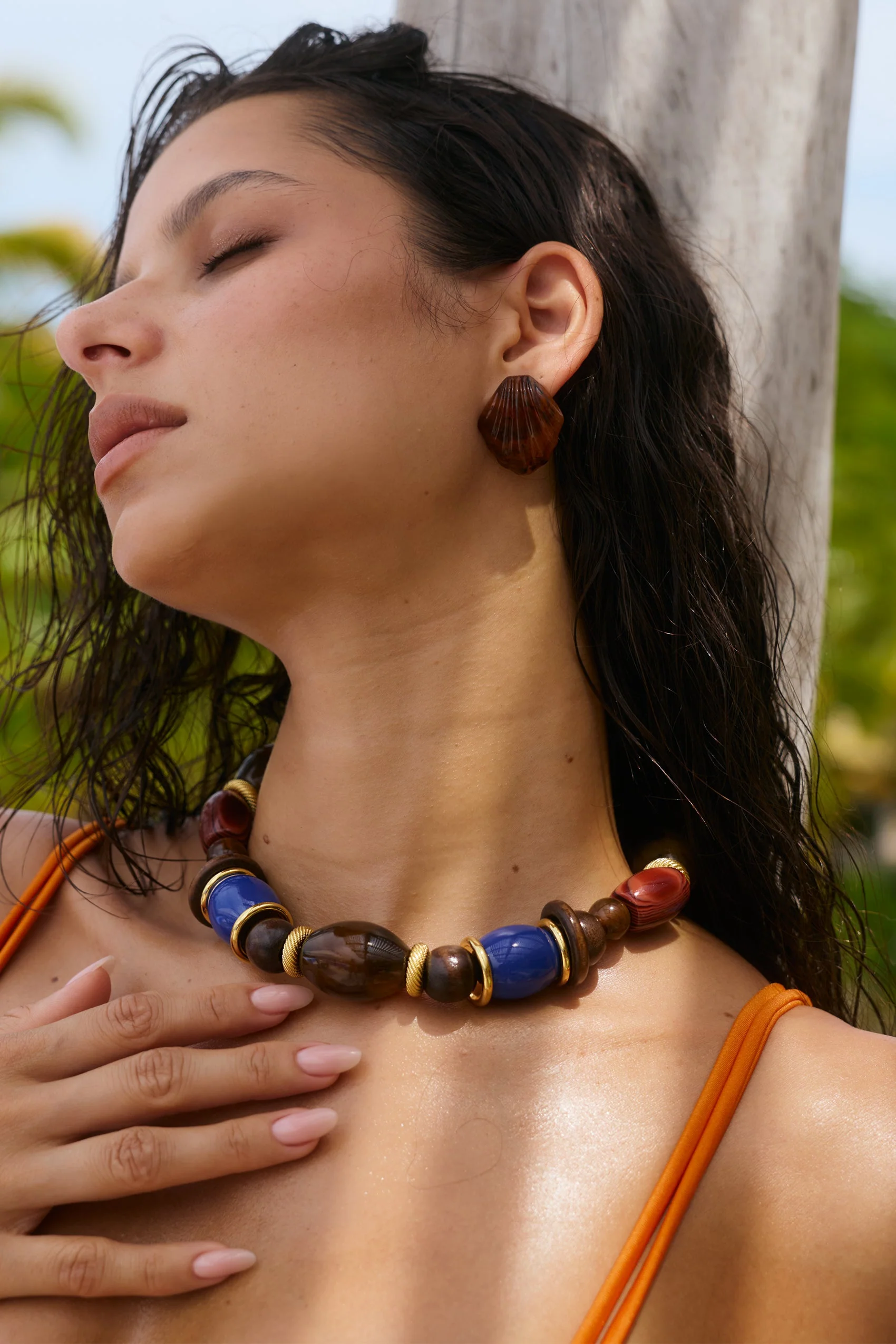 Bonita Beaded Necklace - Image 6