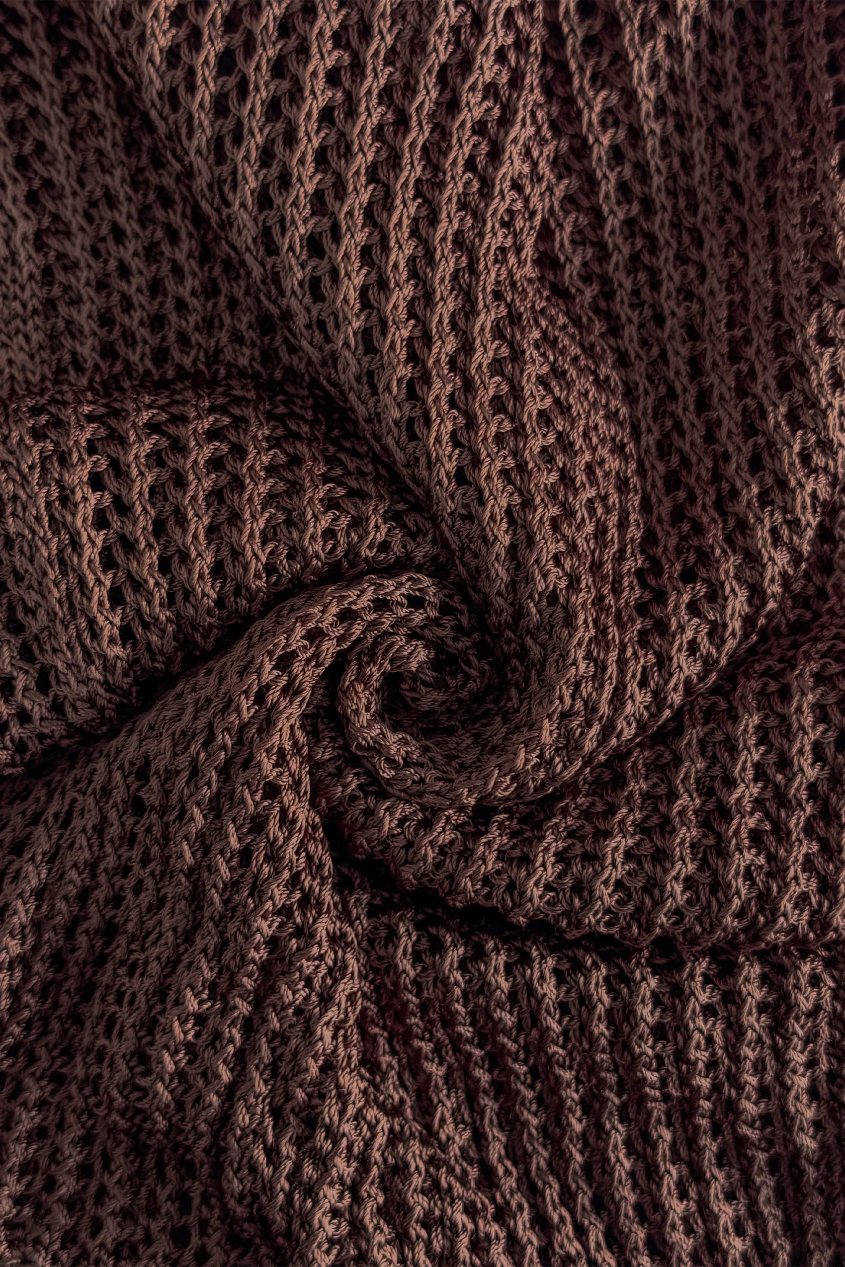 Celina Crochet Bralette in Cacao - Image 14