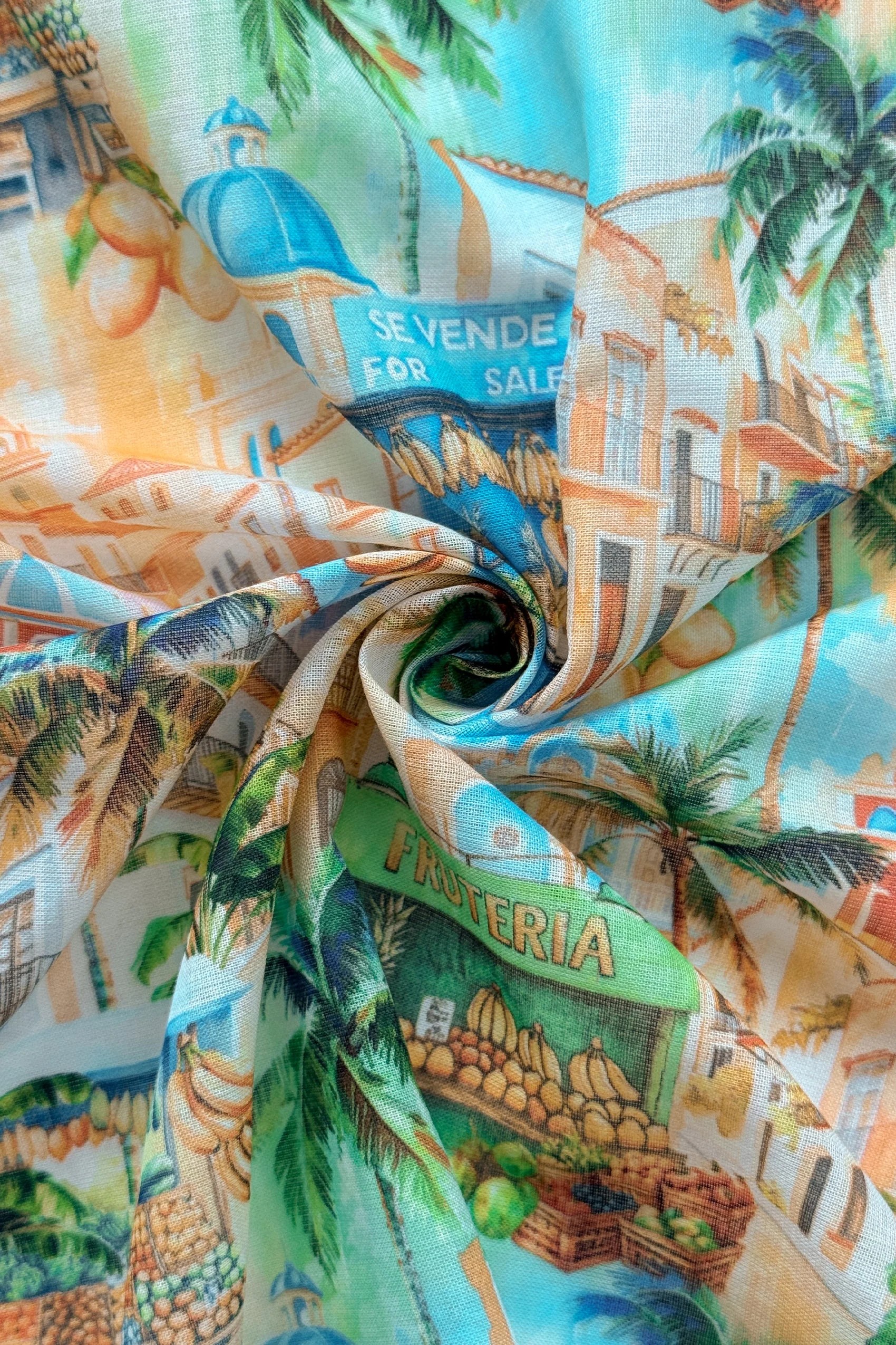 Cotton Sarong in Cartagena - Image 10