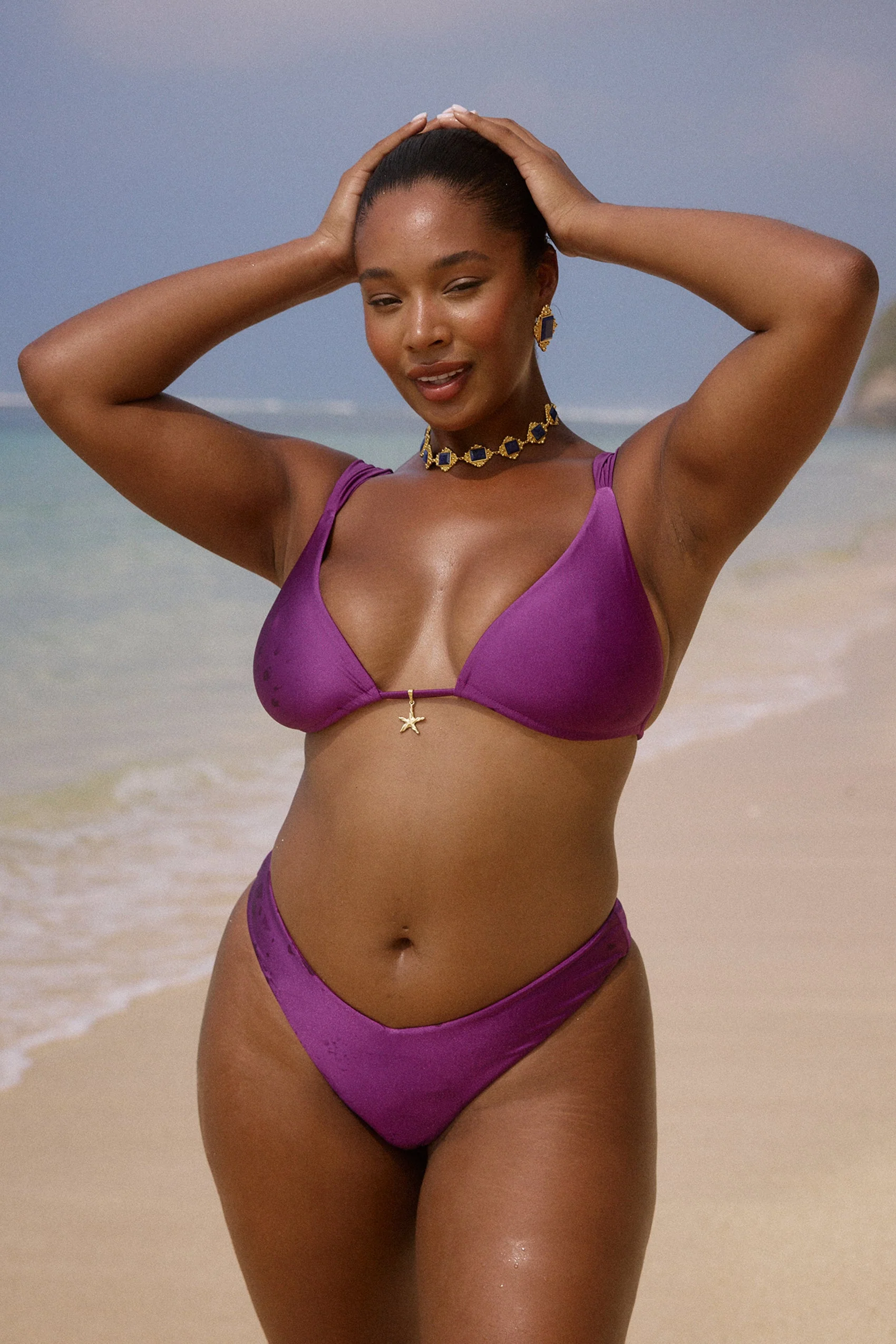 Cyprus Bikini Top in Violetta - Image 9
