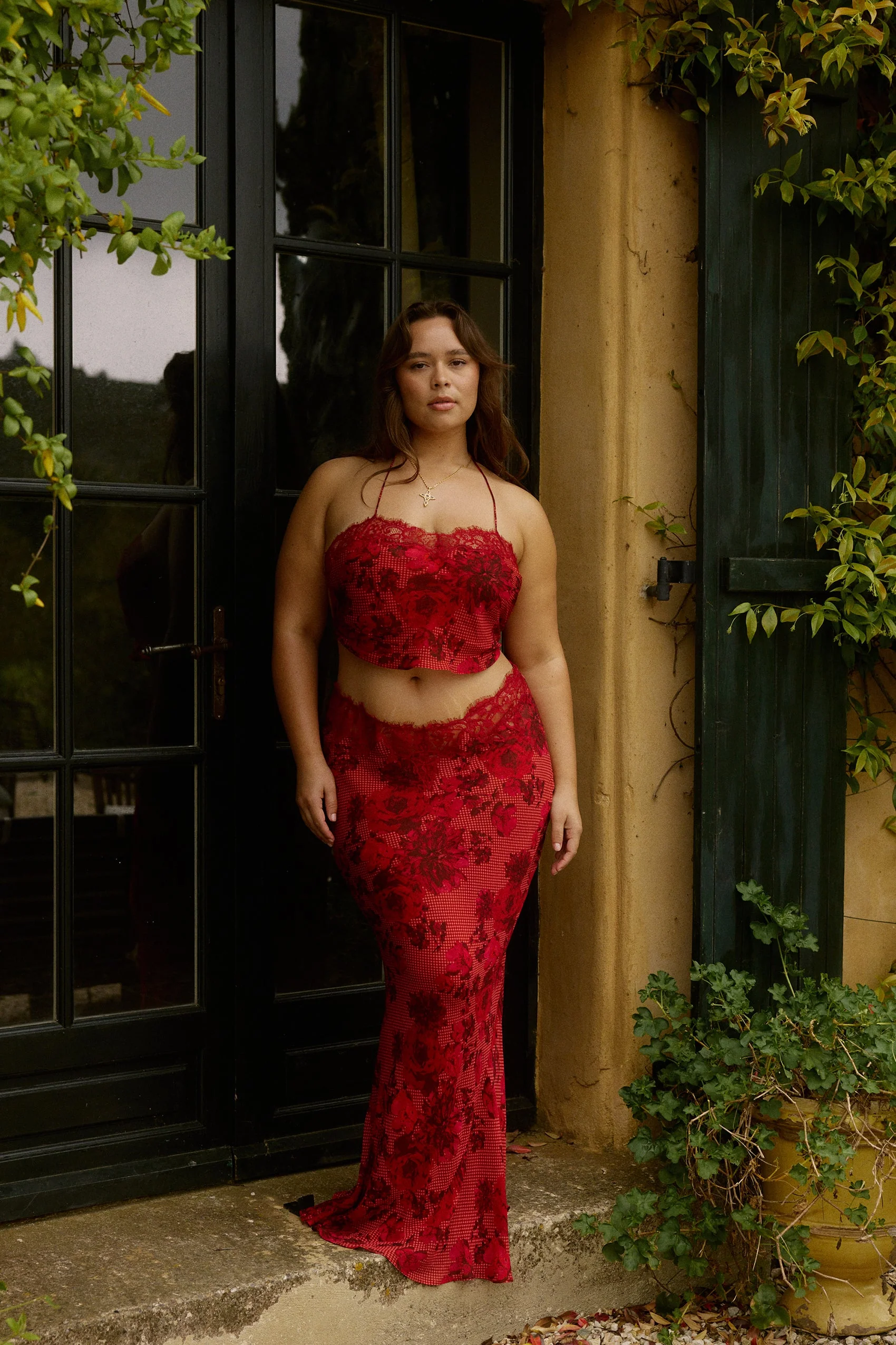 Fleurie Maxi Skirt in Rose - Image 12