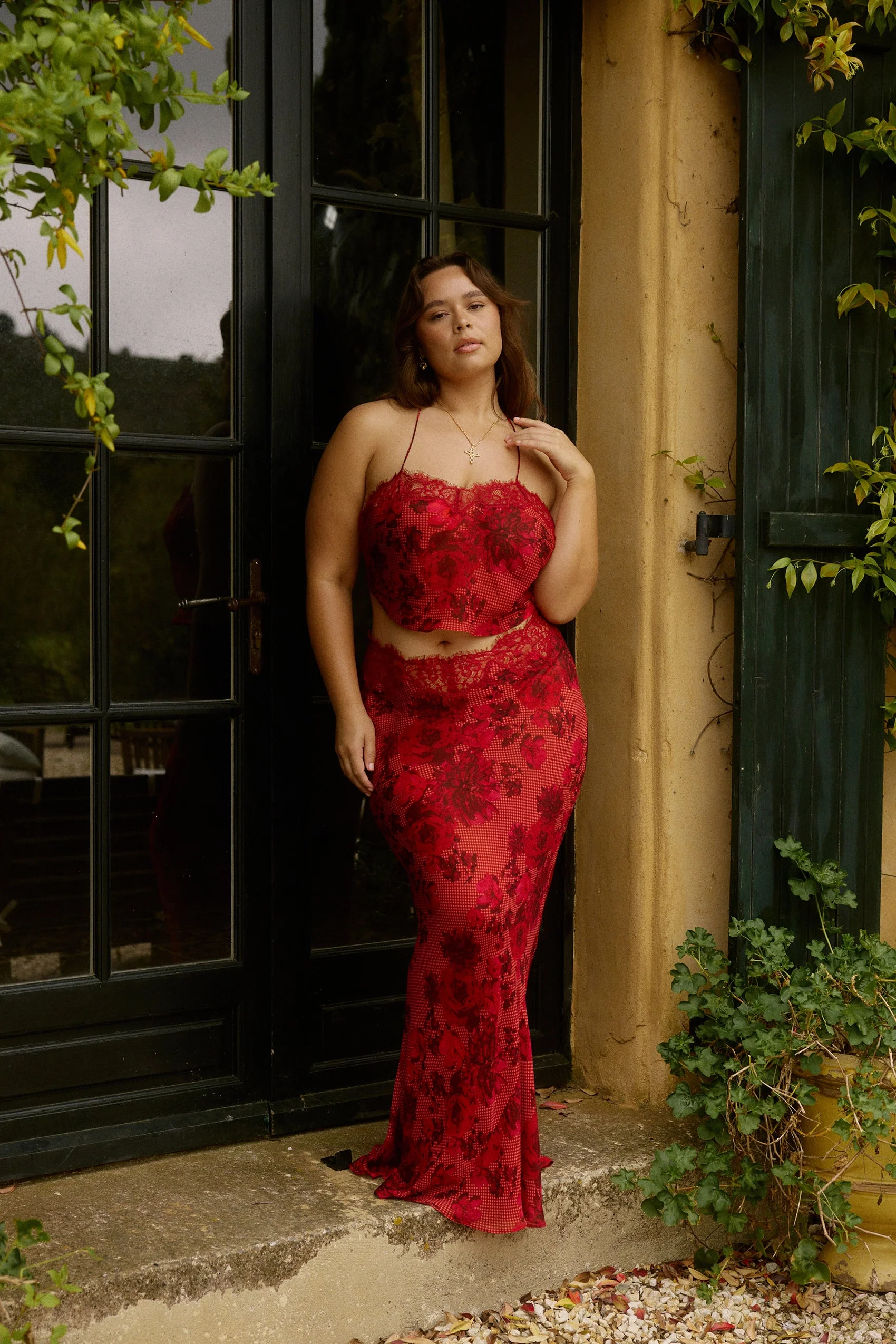 Fleurie Maxi Skirt in Rose - Image 9