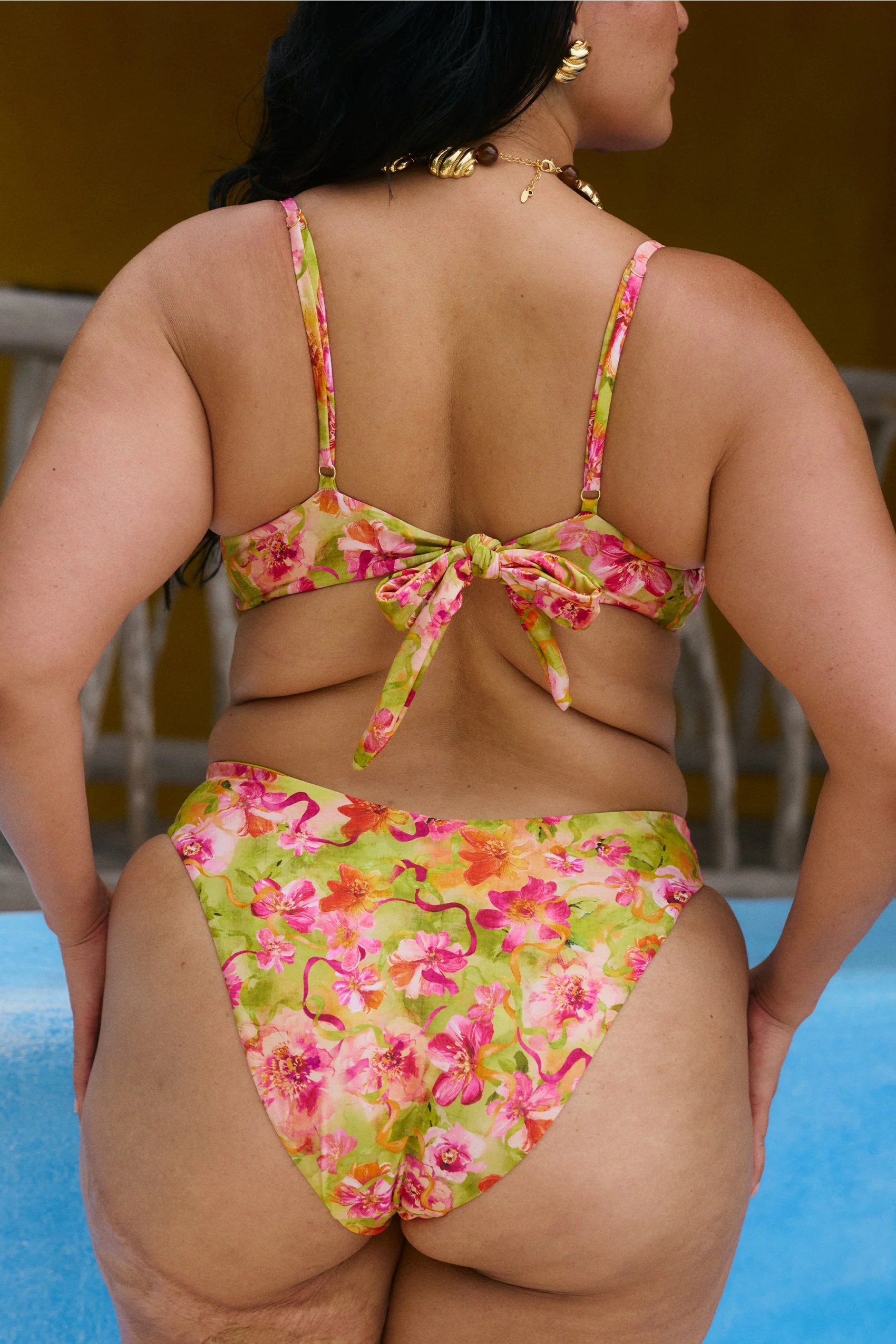 Lefkada Bikini Top in Florita - Image 6