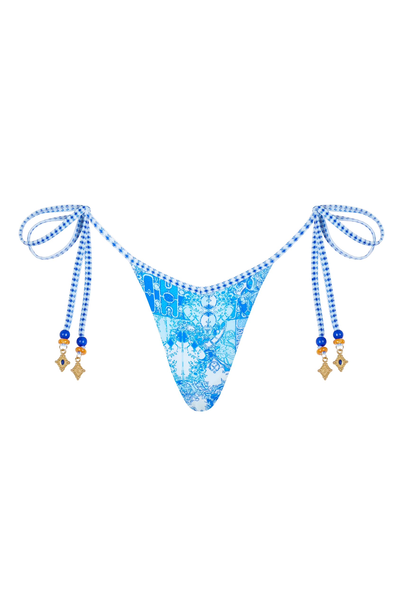 Malaga Bikini Bottom in Azzurro - Image 10