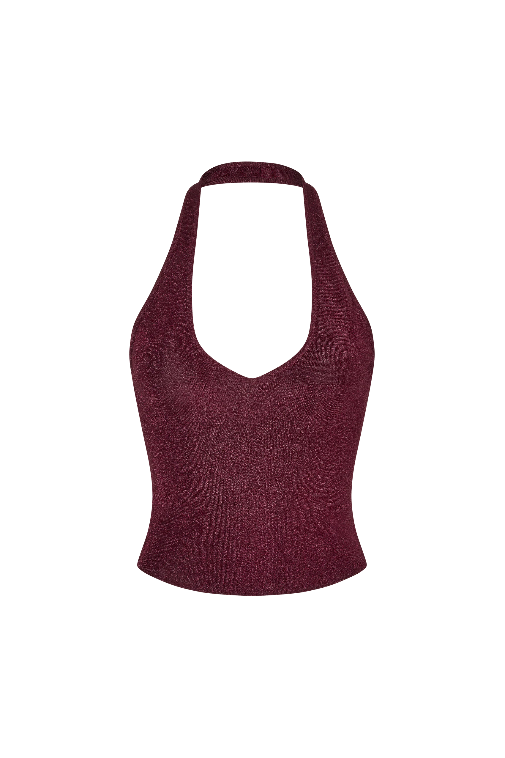 Mira Knit Top in Sangria - Image 13