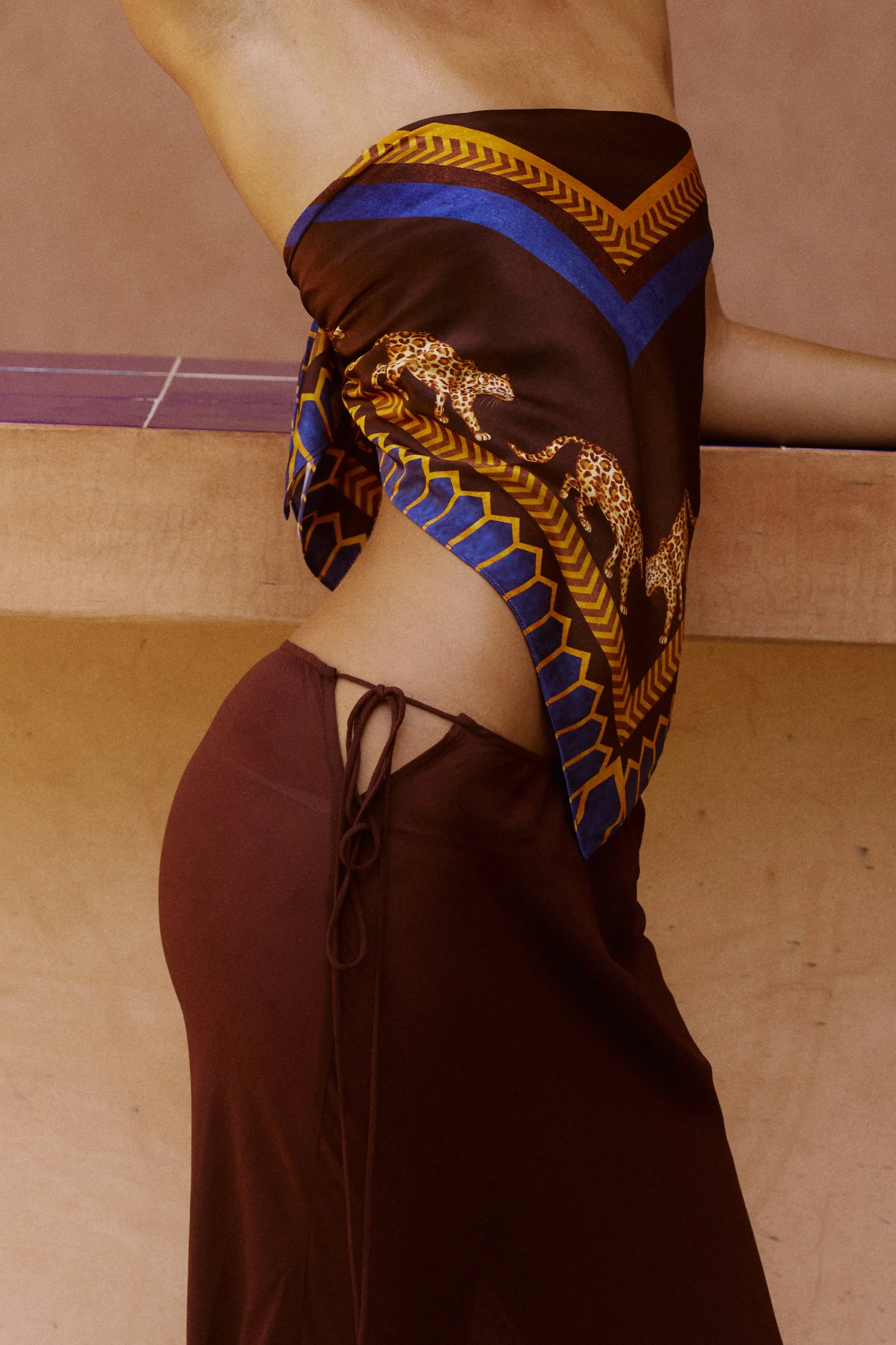 Nama Maxi Skirt in Makoa - Image 4