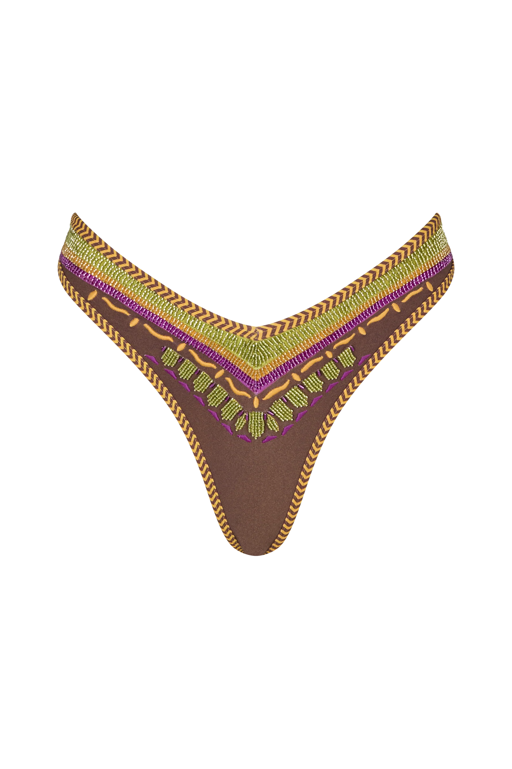 Panama Bikini Bottom in Zahana Umber - Image 11