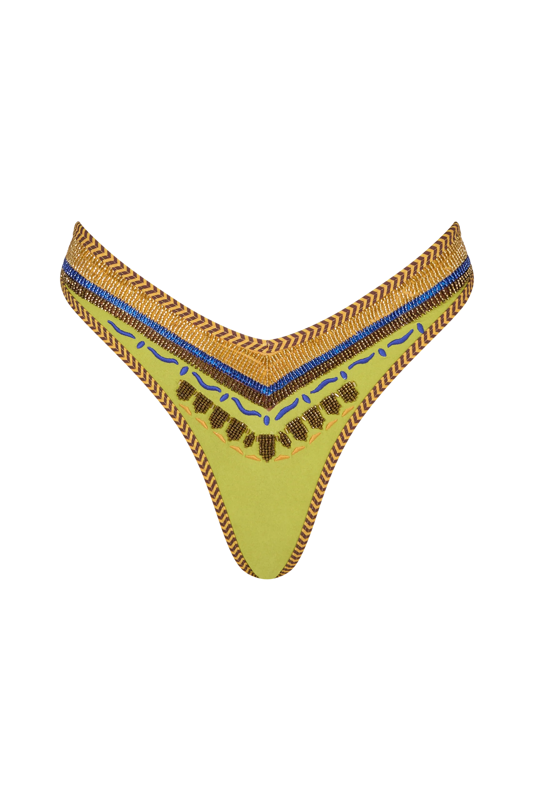 Panama Bikini Bottom in Zahana Verde - Image 9