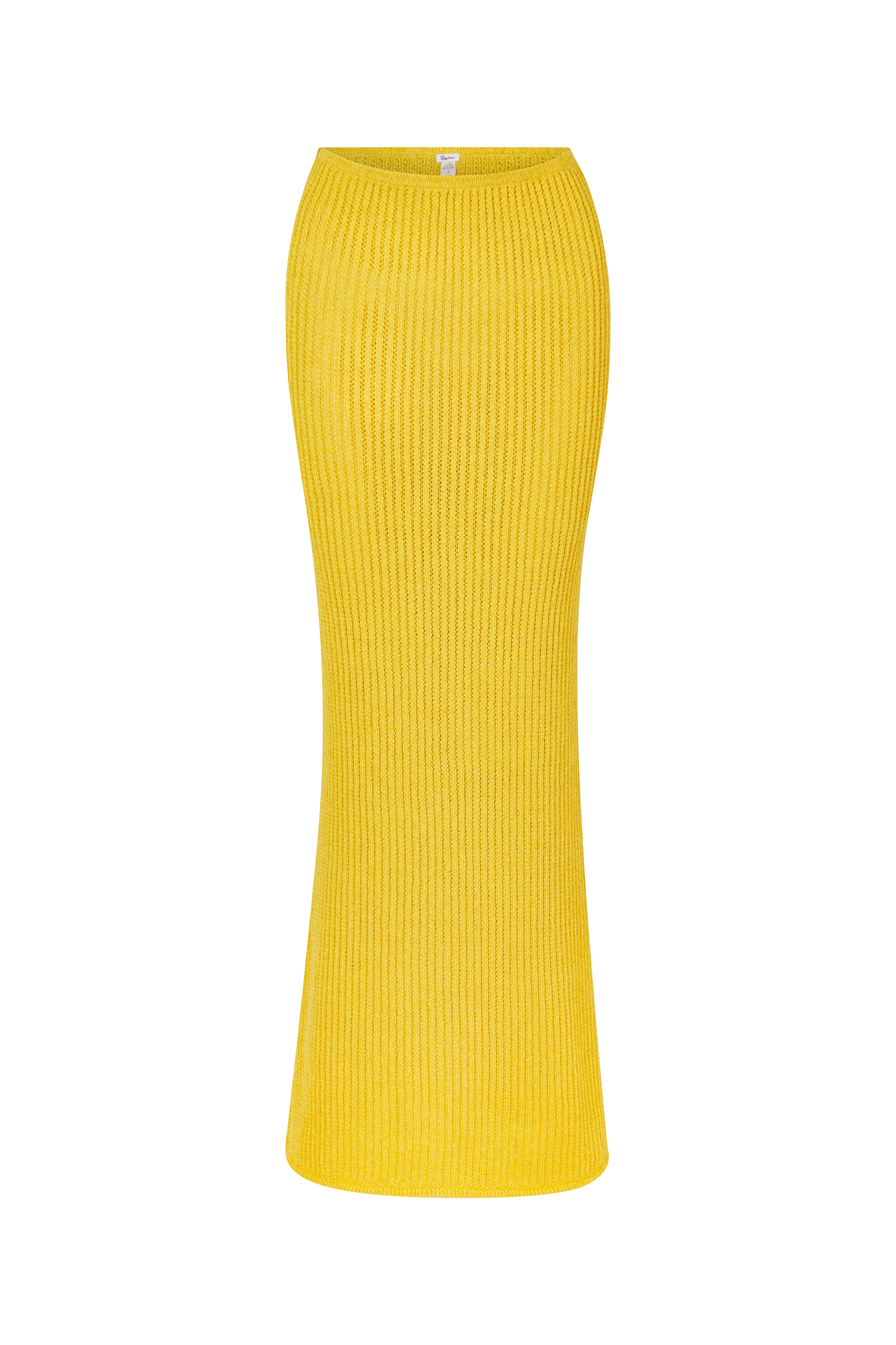 Riva Crochet Maxi Skirt in Zafferano - Image 10
