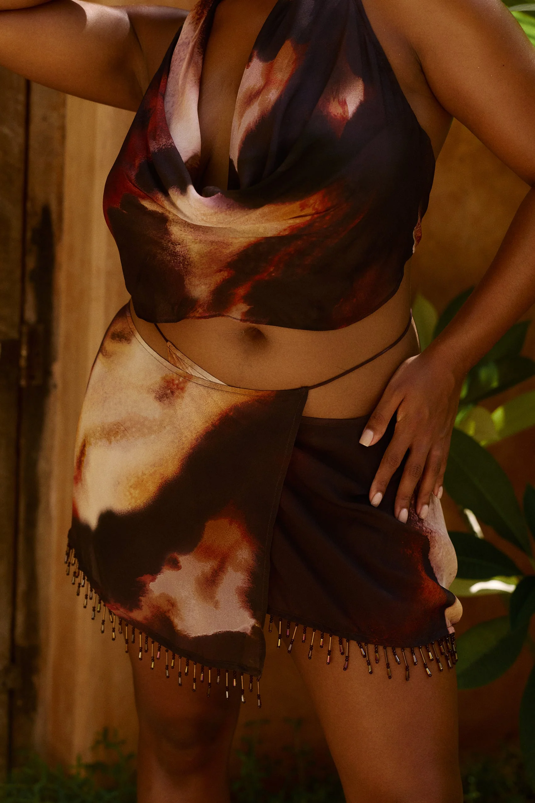 Sirena Mini Skirt in Sarabi - Image 3