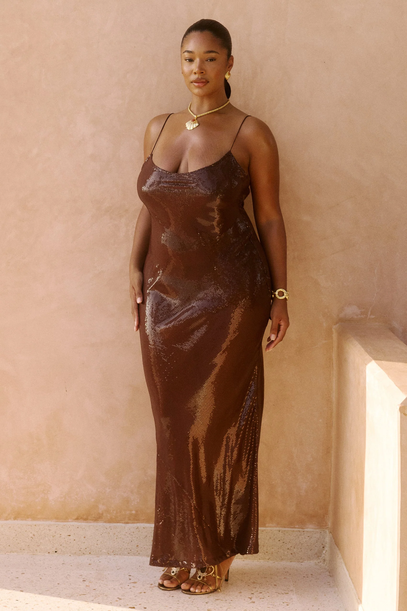Zania Maxi Dress in Makoa - Image 3