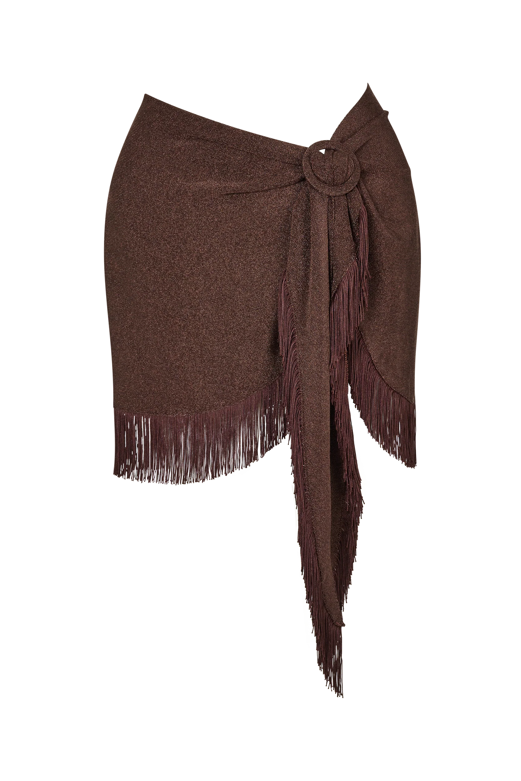 Zaria Knit Skirt in Bronzea - Image 13