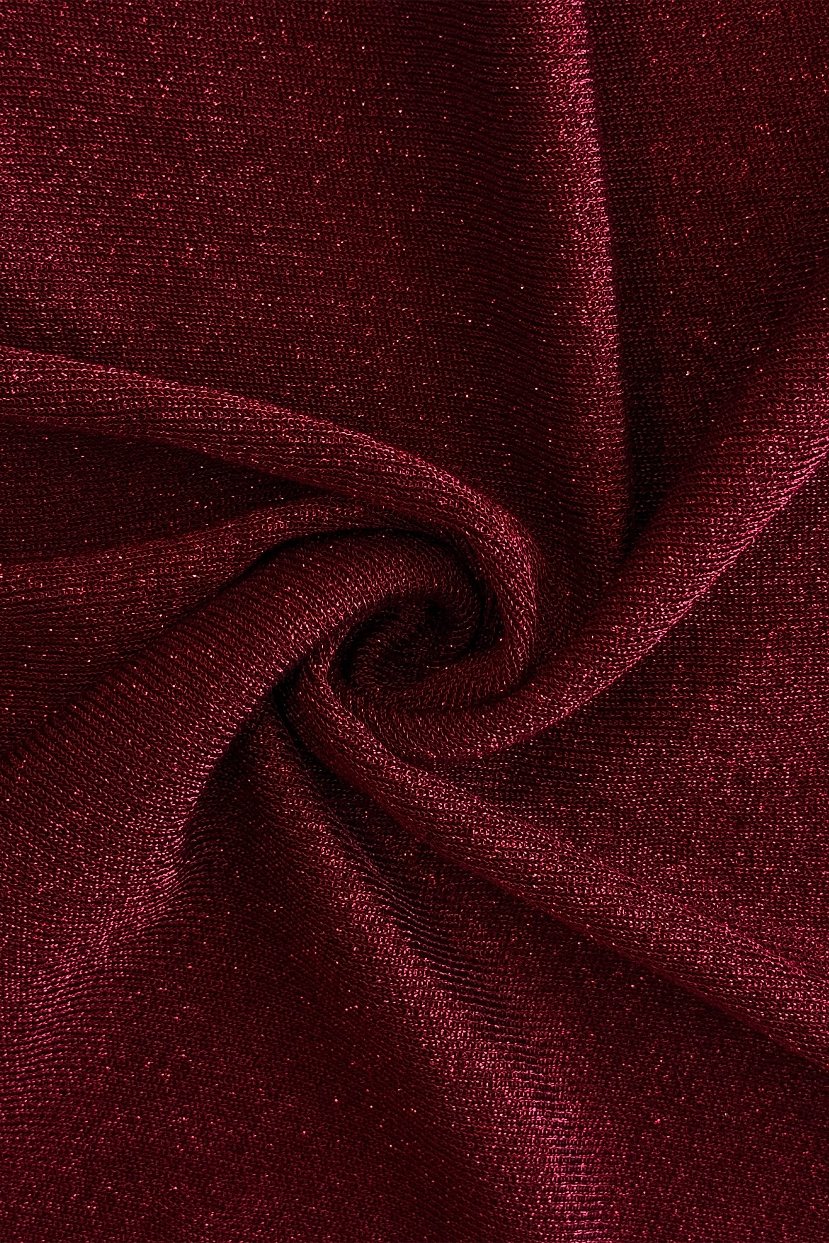 Zaria Knit Skirt in Sangria - Image 13