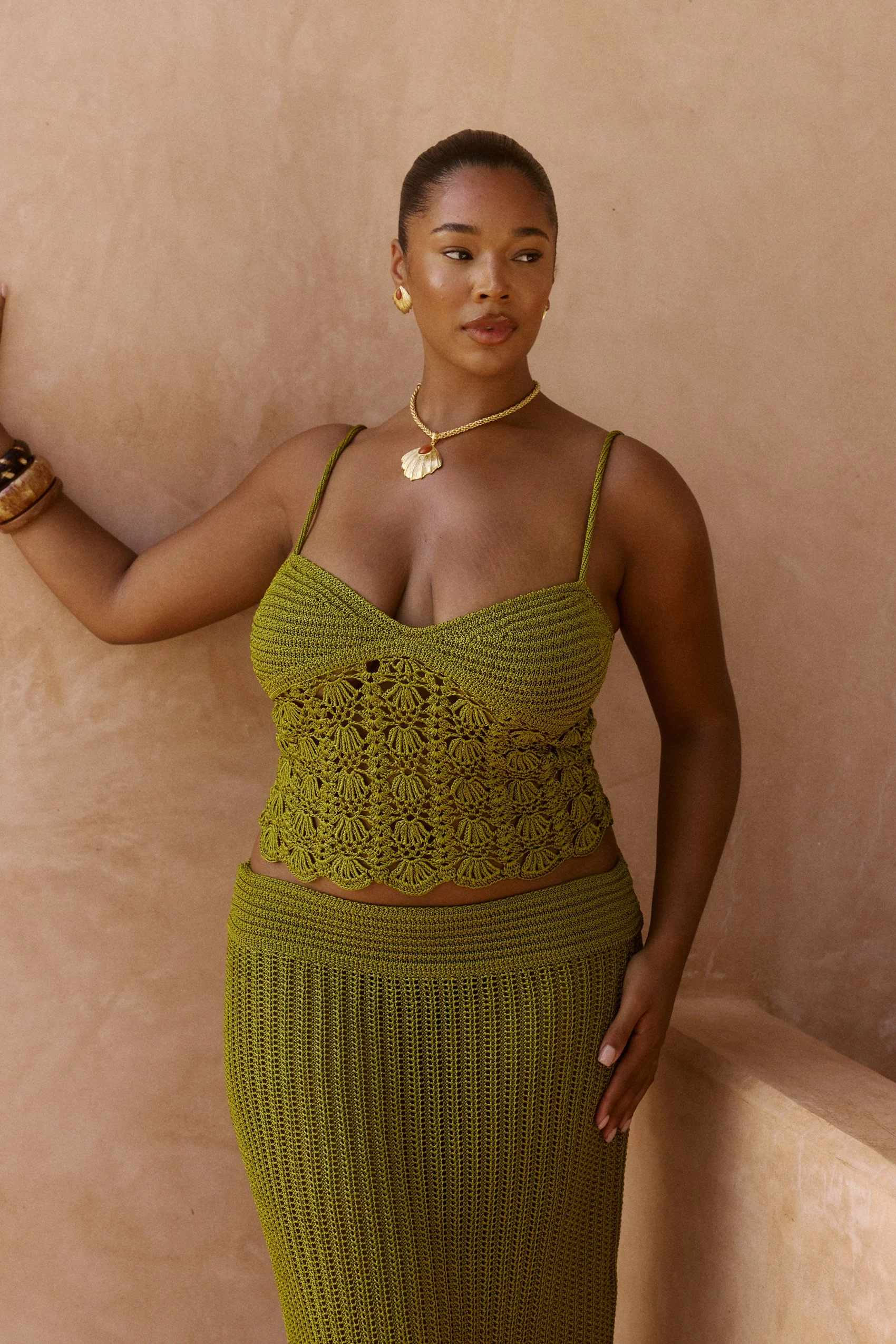 Zola Crochet Top in Paya - Image 5